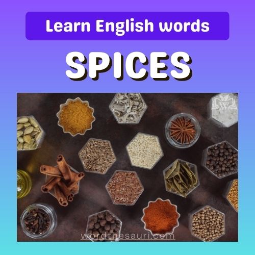 List of Spices
