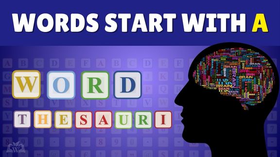 Words start with A