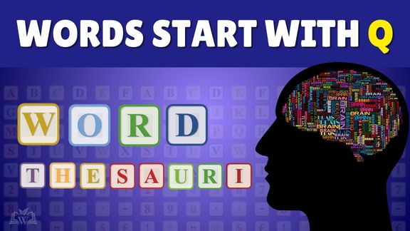 Words start with Q