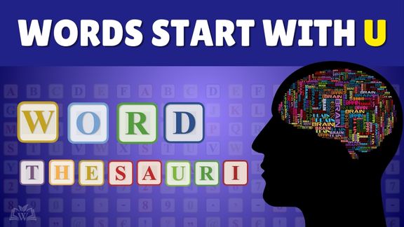 Words start with U